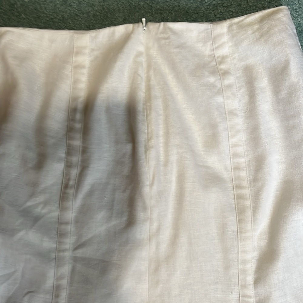 Christopher & Banks Elegant White Maxi Skirt - Picture 4 of 5
